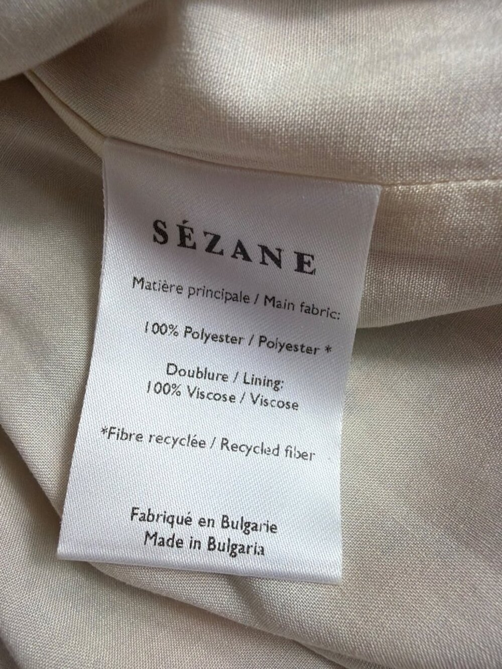 NWT Sézane Alicia Skirt Jardin Pastel Floral Print FR 46 /US 14 High Waist - Picture 5 of 16
